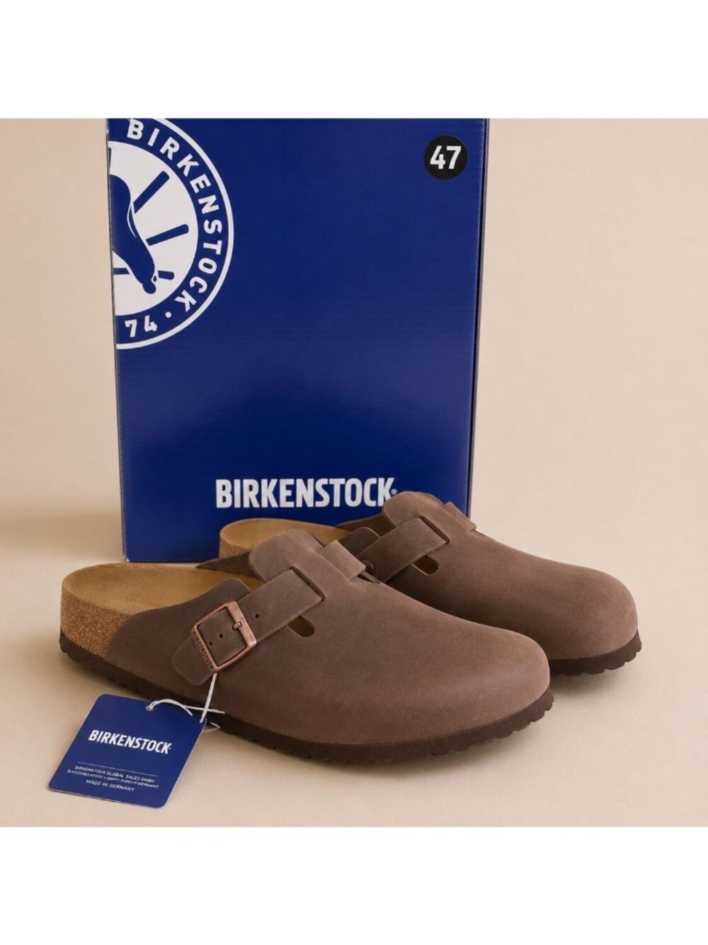 Birkenstock Boston Habana Oiled Leather Clogs EU 42 Men 9 Women 11 Regular Fit